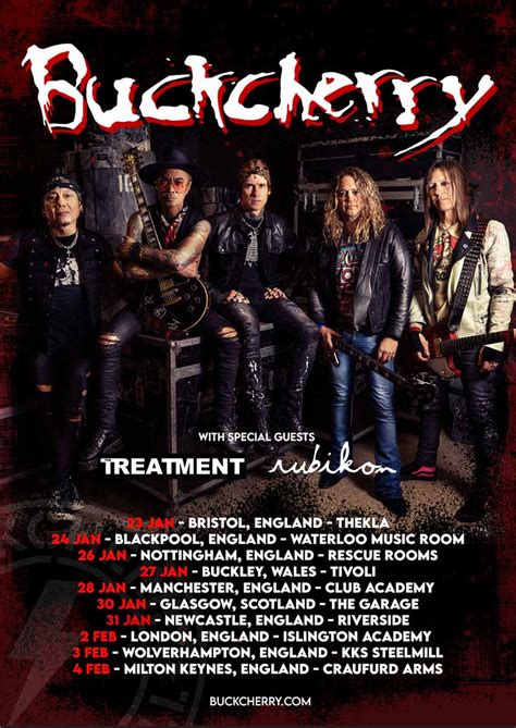 buckcherry tour dates 2024